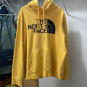 The North Face Yellow & Black Hoodie